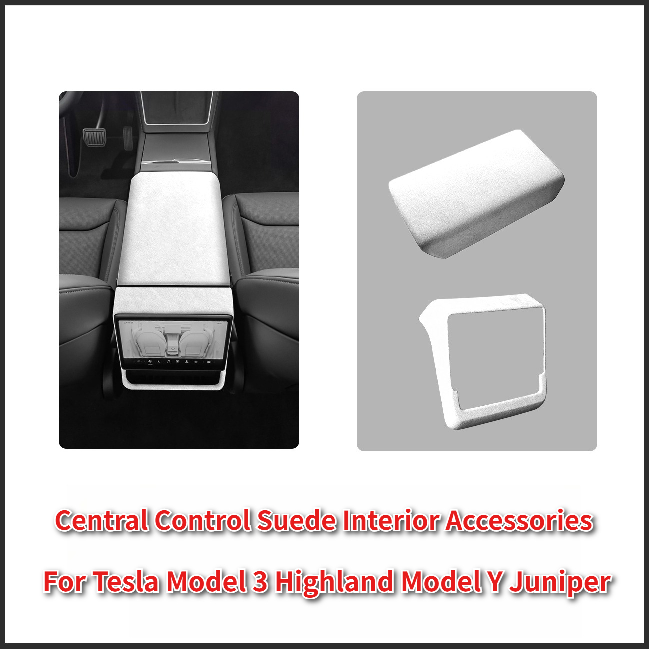 Model Kit Frame - Interior Kontrol Pusat untuk Tesla Model