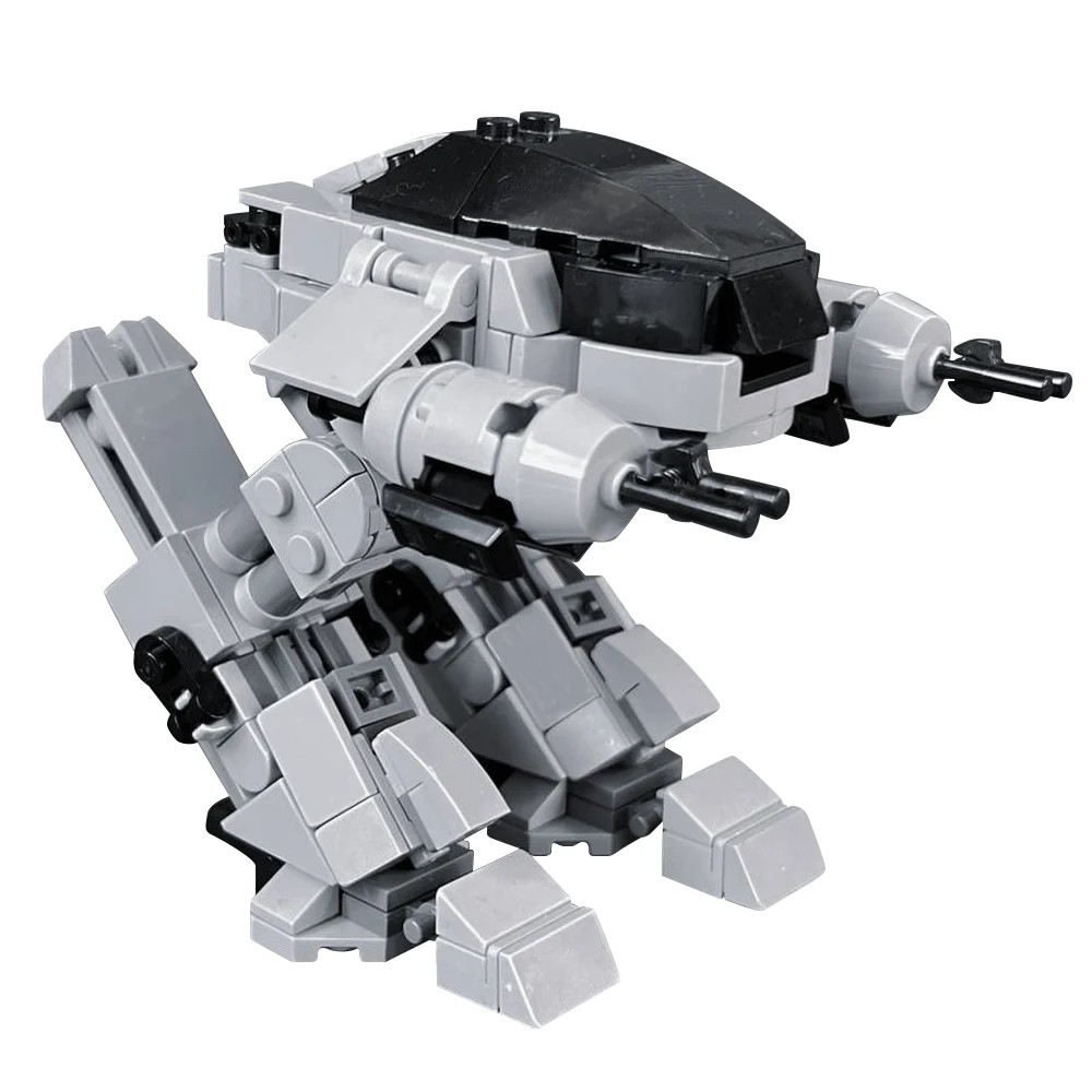 Model Kit Robocop - MOC Polisi Perang Mekanis Mecha RoboCoped
