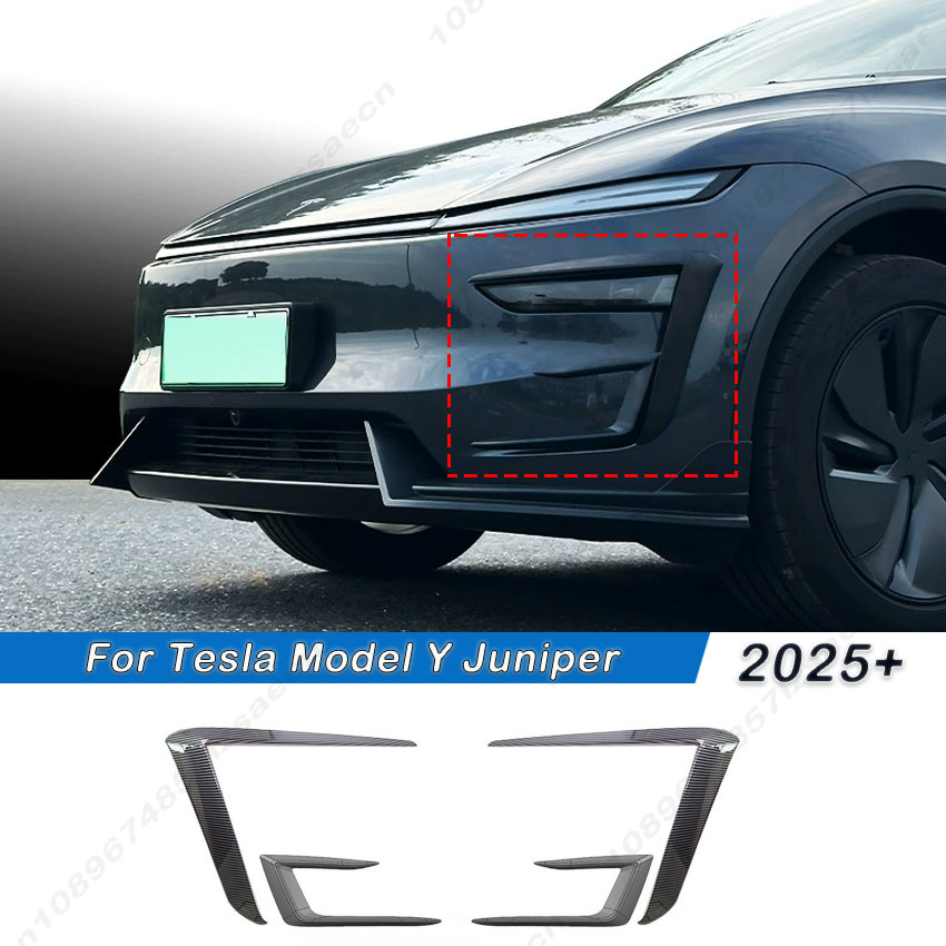 Model Kit Frame - Spoiler Bingkai Lampu Kabut Untuk Tesla