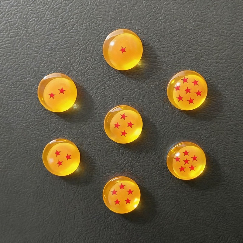 Model Kit Dragon Ball - 7 Buah Set Magnet Bola Kristal