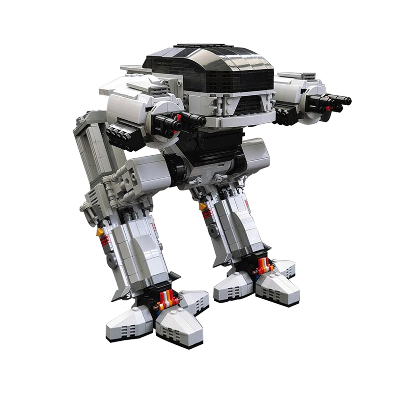 Model Kit Robocop - Gobricks UCS Skala ED-209 Model Robot
