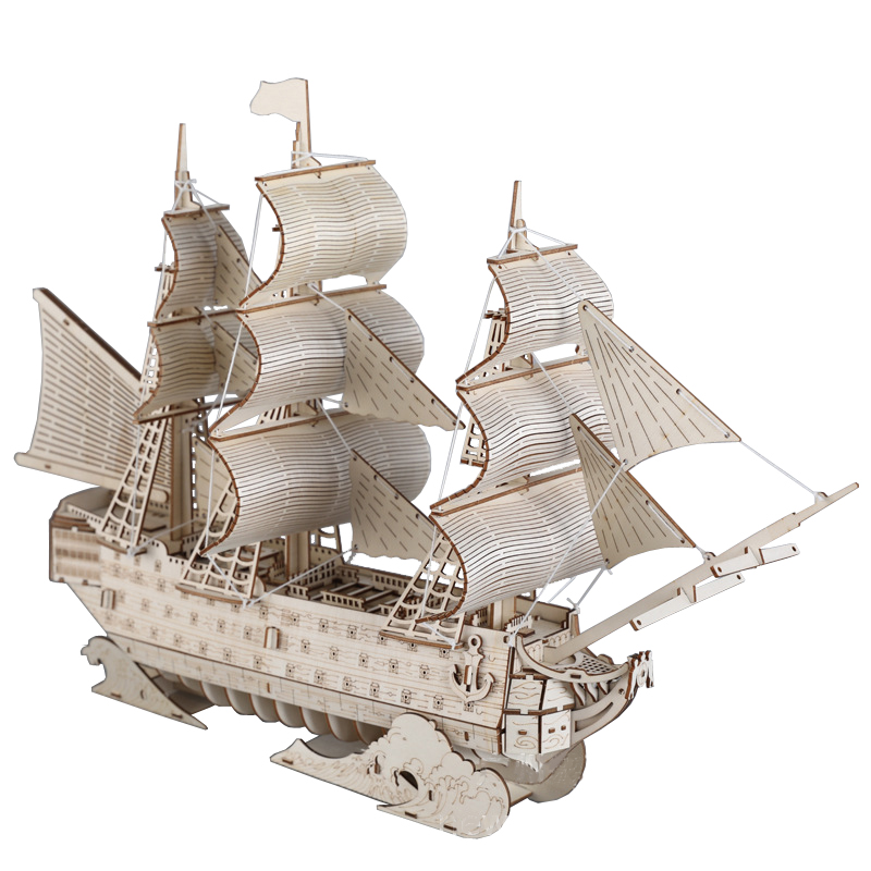 Model Kit Hms Victory - HMS Victory Kit Model kapal, teka-teki