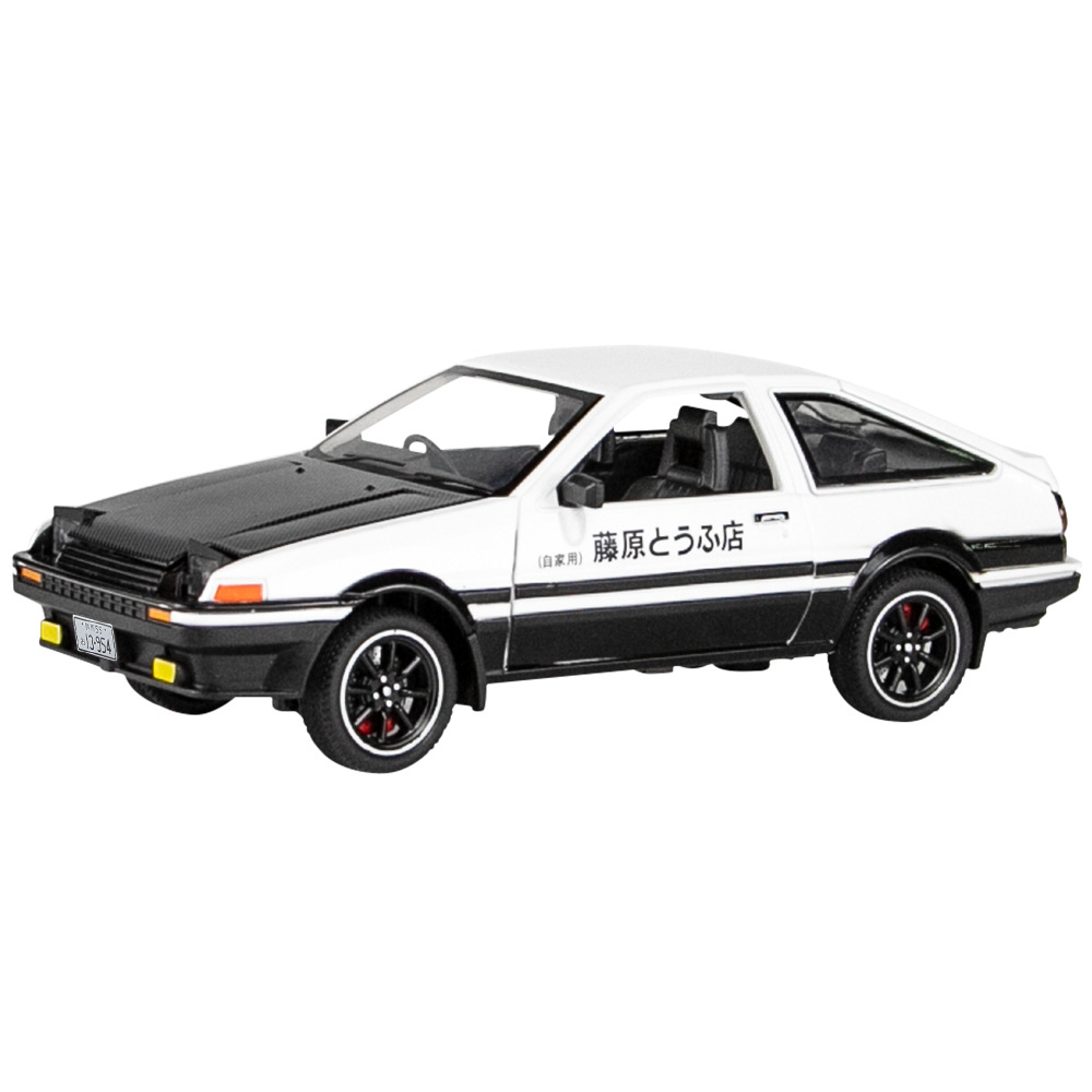 Model Kit Ae86 - 1:24 AE86 Model Mobil Diecast Alloy,