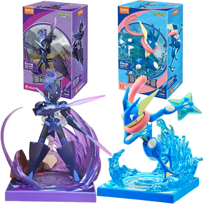 Model Kit Quick Pokemon - BLOKEES Pokémon Ceruledge Greninja Action Figure