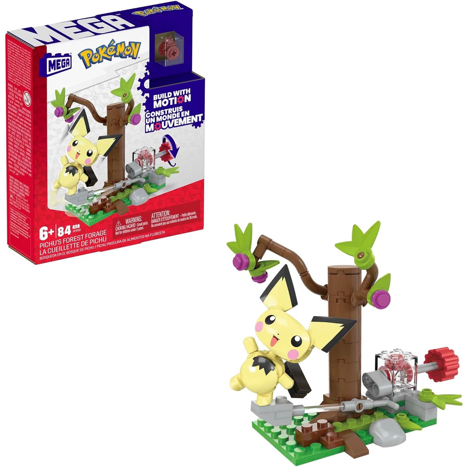 Model Kit Quick Pokemon - Mega Pokemon Quest di Pichu Forest
