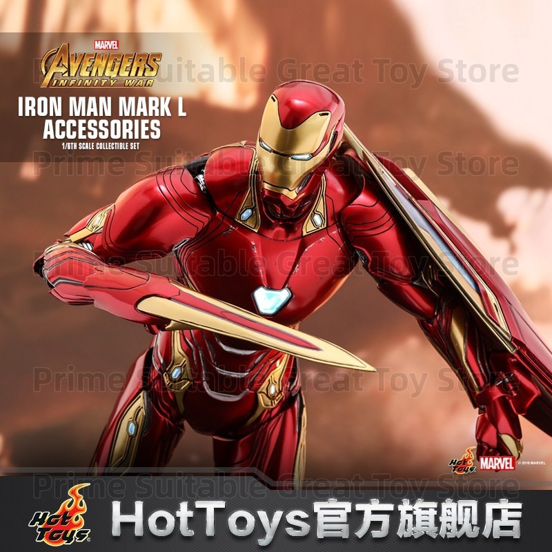 Model Kit Iron Man Mark 50 - 【Tersedia】HotToys Asli Avengers 3 HT Iron
