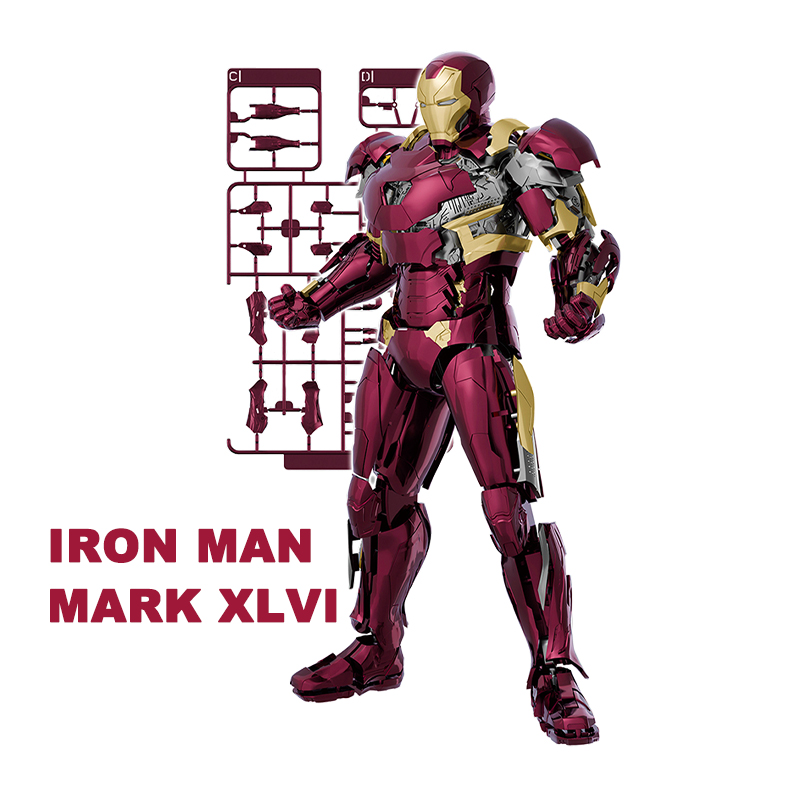 Model Kit Iron Man Mark 50 - Figur Anime Fondjoy Iron Man MK46