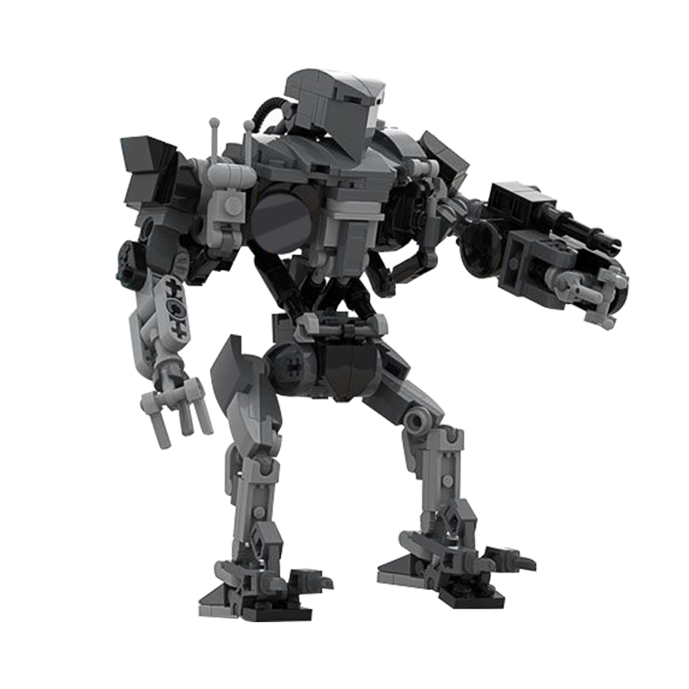 Blok Bangunan Robot MOC RoboCo - Model Kit Robocop ulasan dan harga