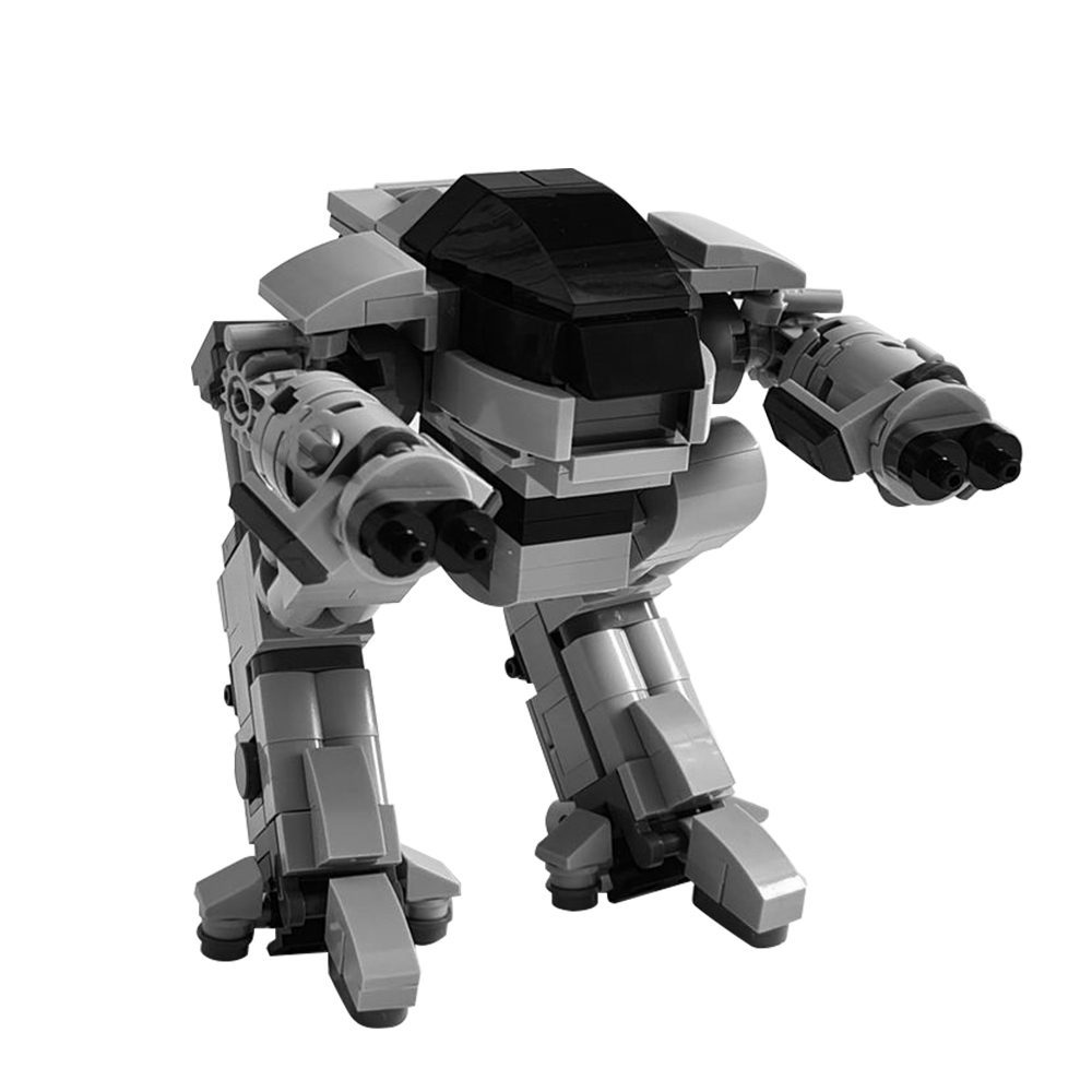 Blok Bangunan Robot MOC RoboCo - Model Kit Robocop ulasan dan harga