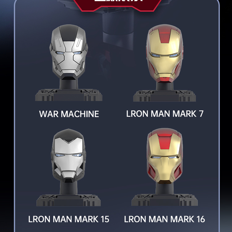 Topeng Helm Iron Man Asli 9 Mo - Model Kit Iron Man Mark 50 ulasan dan harga