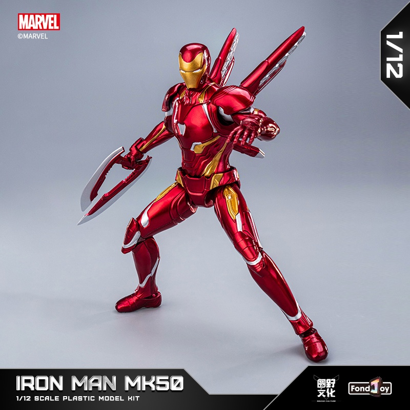 FondJoy Asli Iron Man Tony Sta - Model Kit Iron Man Mark 50 ulasan dan harga