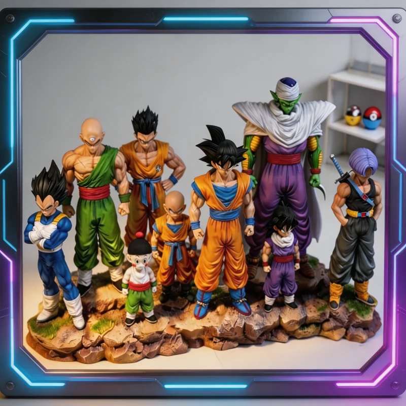 1set Anime Dragon Ball Infinit - Model Kit Vegito ulasan dan harga