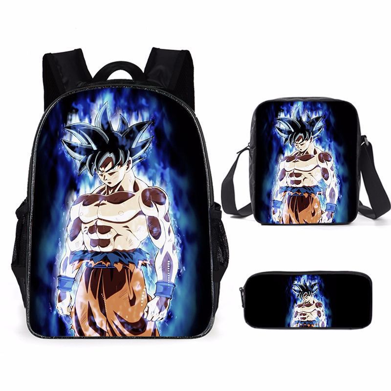 Set Ransel Cetak Kartun Saiyan - Model Kit Dragon Ball ulasan dan harga