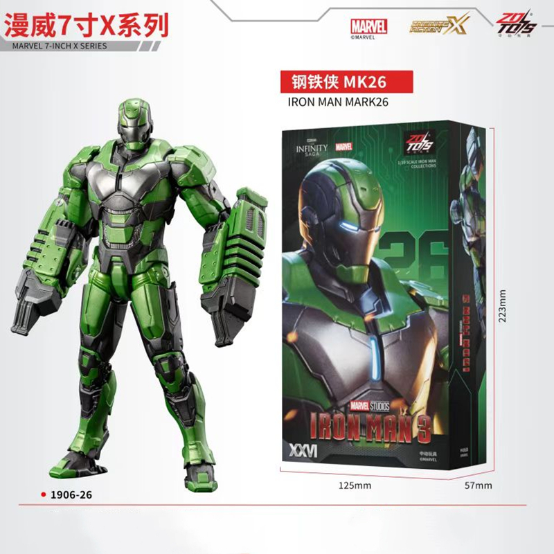 ZD mainan Iron Man Action Figu - Model Kit Iron Man Mark 50 ulasan dan harga