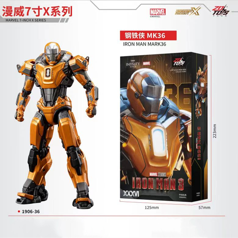ZD mainan Iron Man Action Figu - Model Kit Iron Man Mark 50 ulasan dan harga
