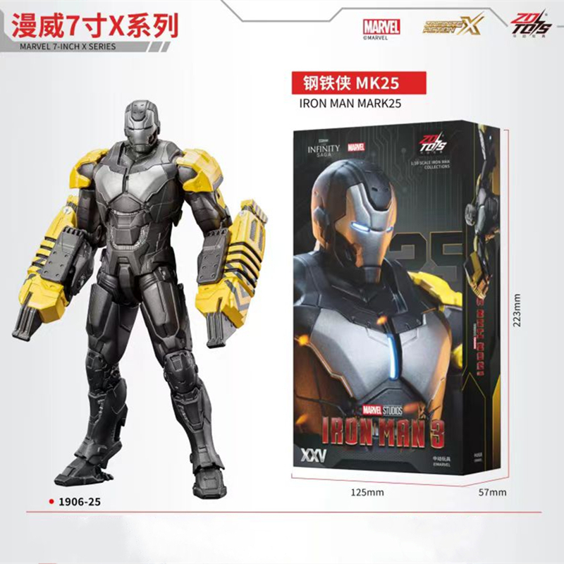ZD mainan Iron Man Action Figu - Model Kit Iron Man Mark 50 ulasan dan harga