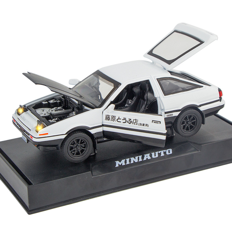 1:32 INITIAL D AE86 Model Mobi - Model Kit Ae86 ulasan dan harga