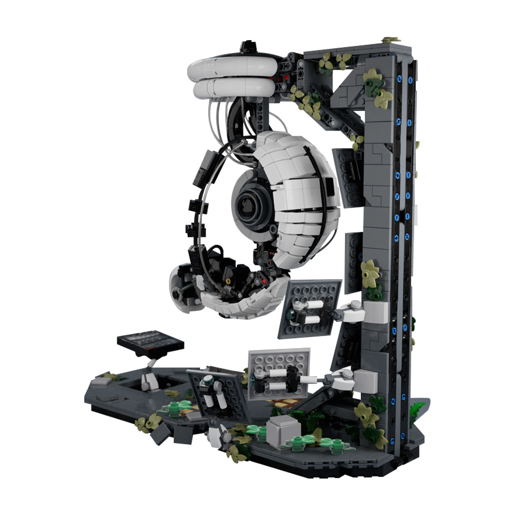 MOC Portal 2 Set Blok Bangunan - Model Kit Robocop ulasan dan harga