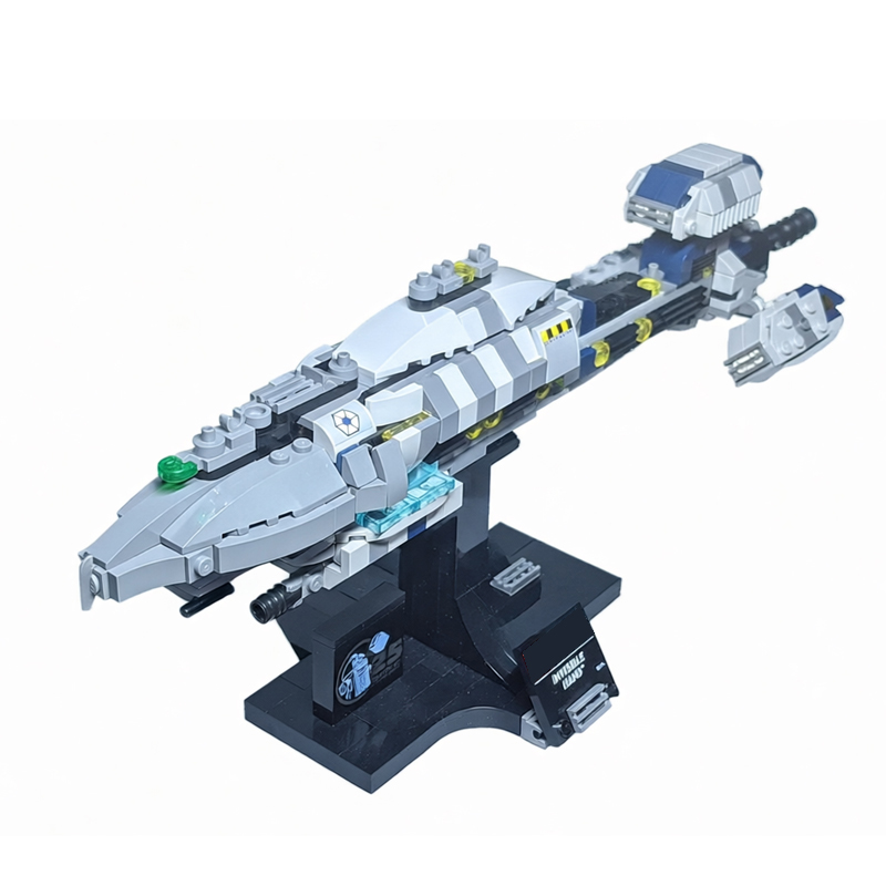 BARU 442PCS MOC Kapal Perang A - Model Kit Robocop ulasan dan harga