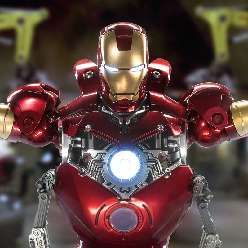 ZDTDS Original 1/5 36CM Iron M - Model Kit Iron Man Mark 50 ulasan dan harga