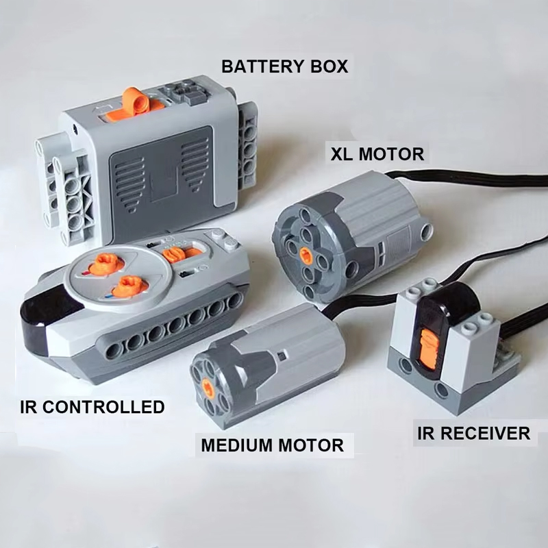 Kit Motor Servo MOC Power Func - Model Kit Train ulasan dan harga