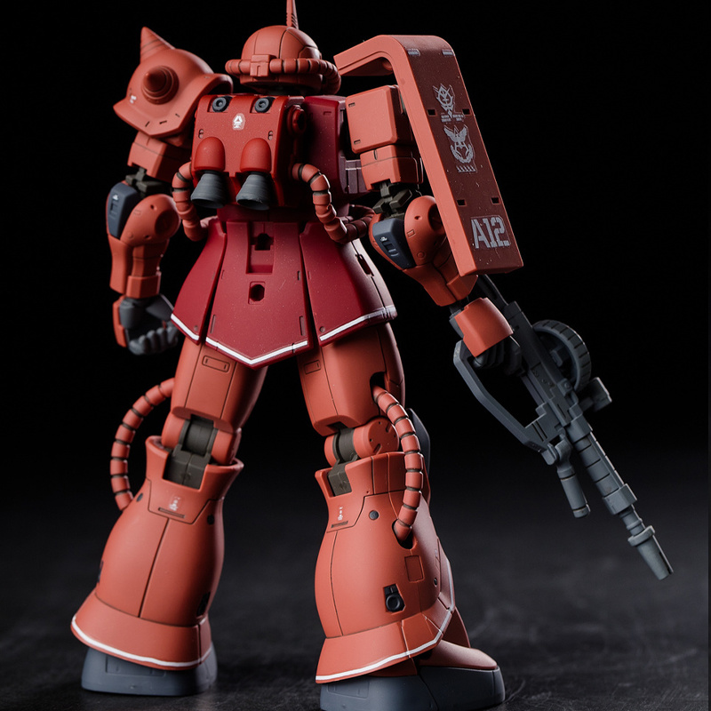 GTO Char's Zaku HG 1/144 Mech  - Model Kit Iron Man Mark 50 ulasan dan harga