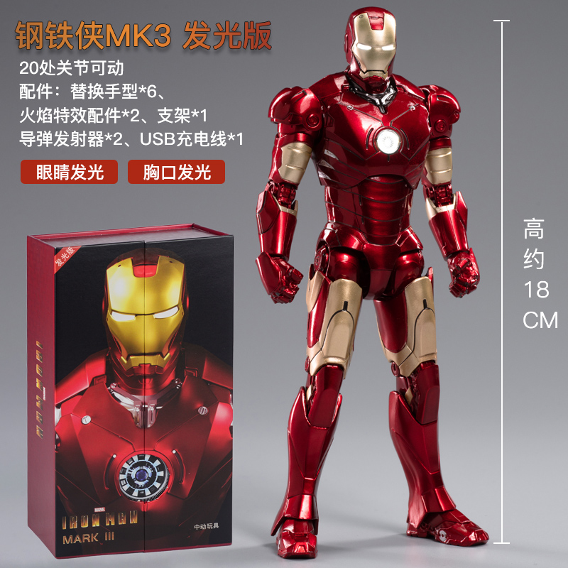 Original mainan Avengers ZD ve - Model Kit Iron Man Mark 50 ulasan dan harga