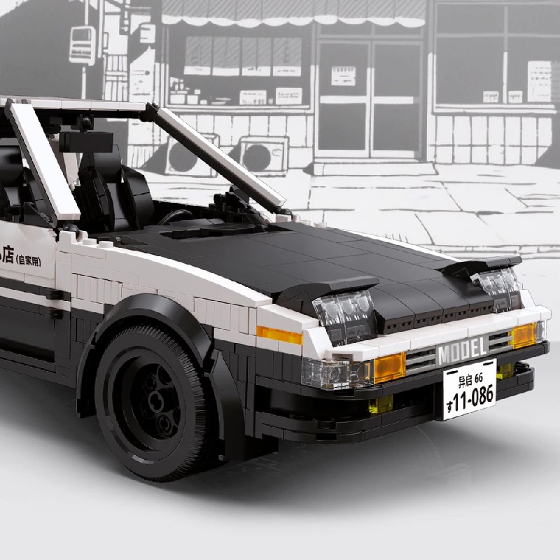 Technik City Speed Sports Car  - Model Kit Ae86 ulasan dan harga