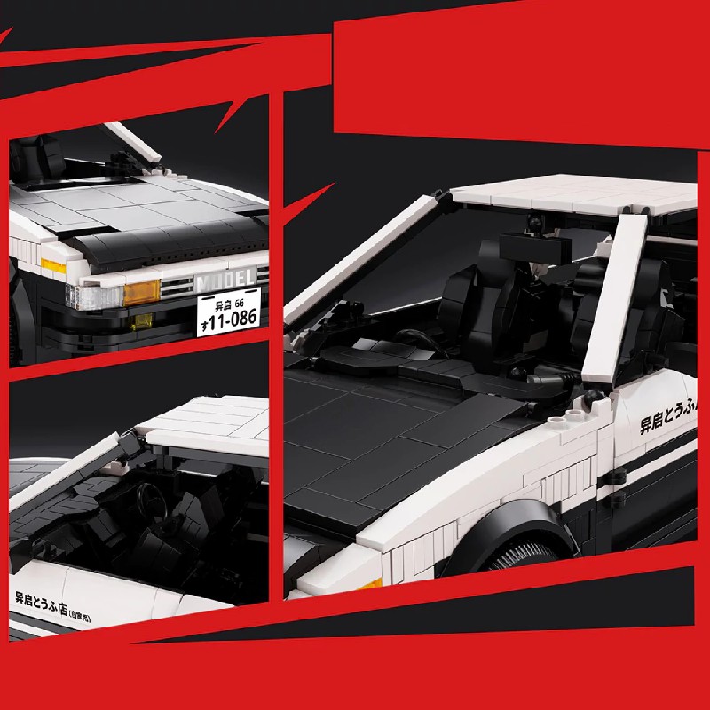 Technik City Speed Sports Car  - Model Kit Ae86 ulasan dan harga