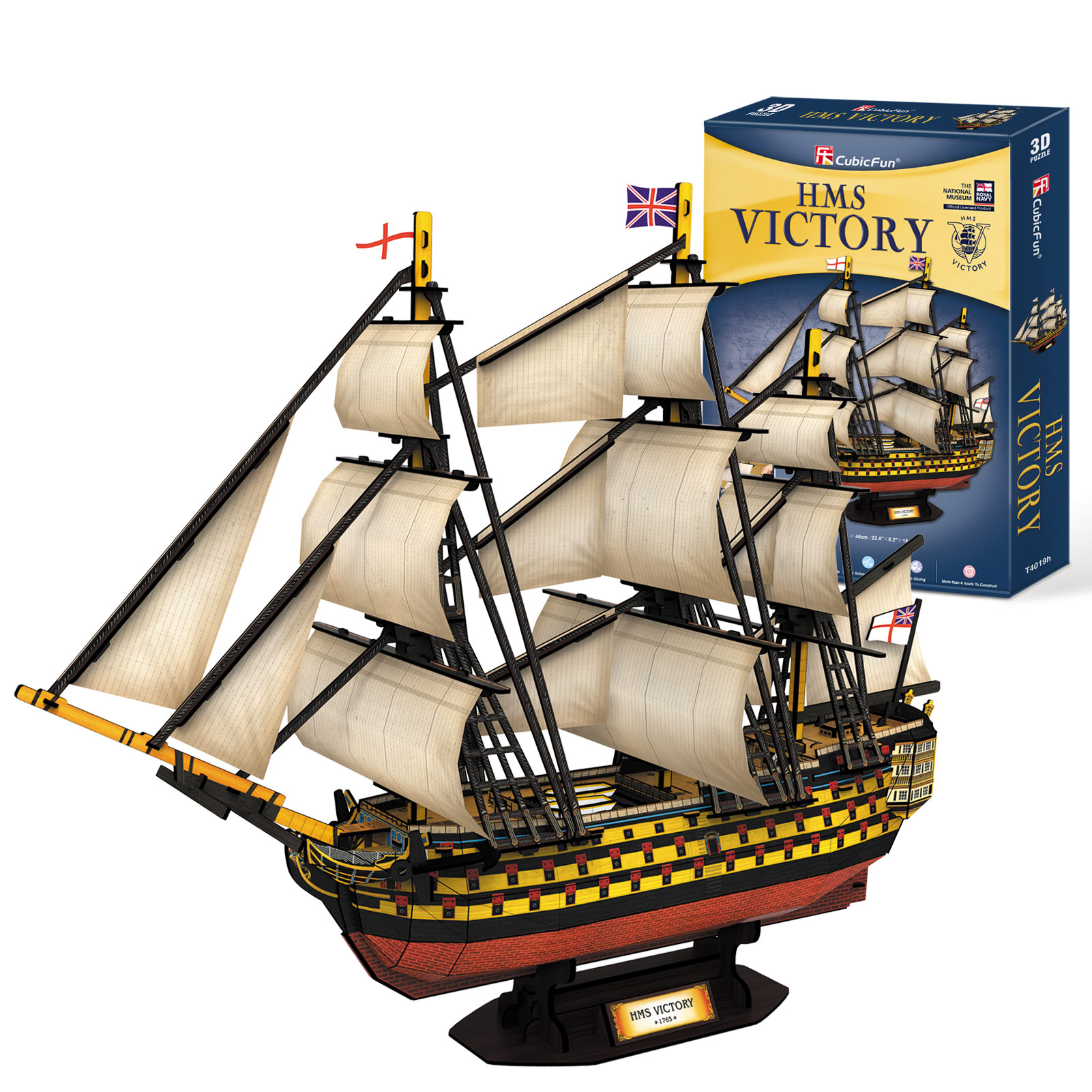 3D teka-teki besar HMS Victory - Model Kit Hms Victory ulasan dan harga