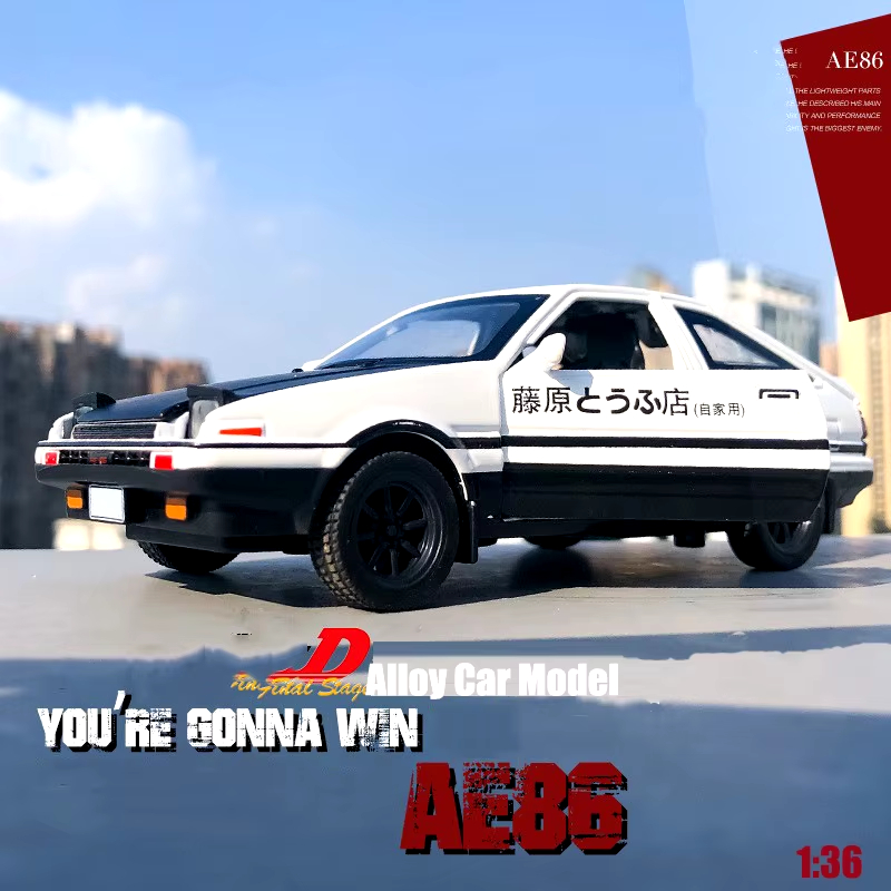 1/36 AE86 Model Mobil Alloy Si - Model Kit Ae86 ulasan dan harga