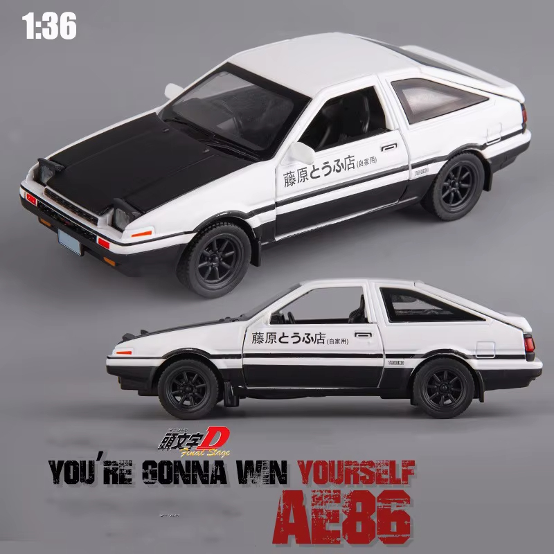 1/36 AE86 Model Mobil Alloy Si - Model Kit Ae86 ulasan dan harga