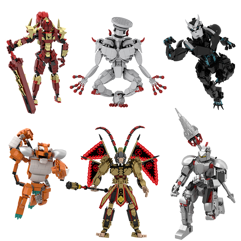 Seri Monster baru dirakit blok - Model Kit Kaiju 8 ulasan dan harga