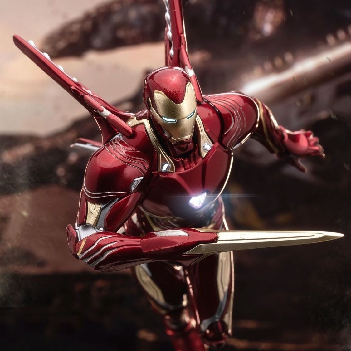 Figur Iron Man Mk85 Mk50 Model - Model Kit Iron Man Mark 50 ulasan dan harga