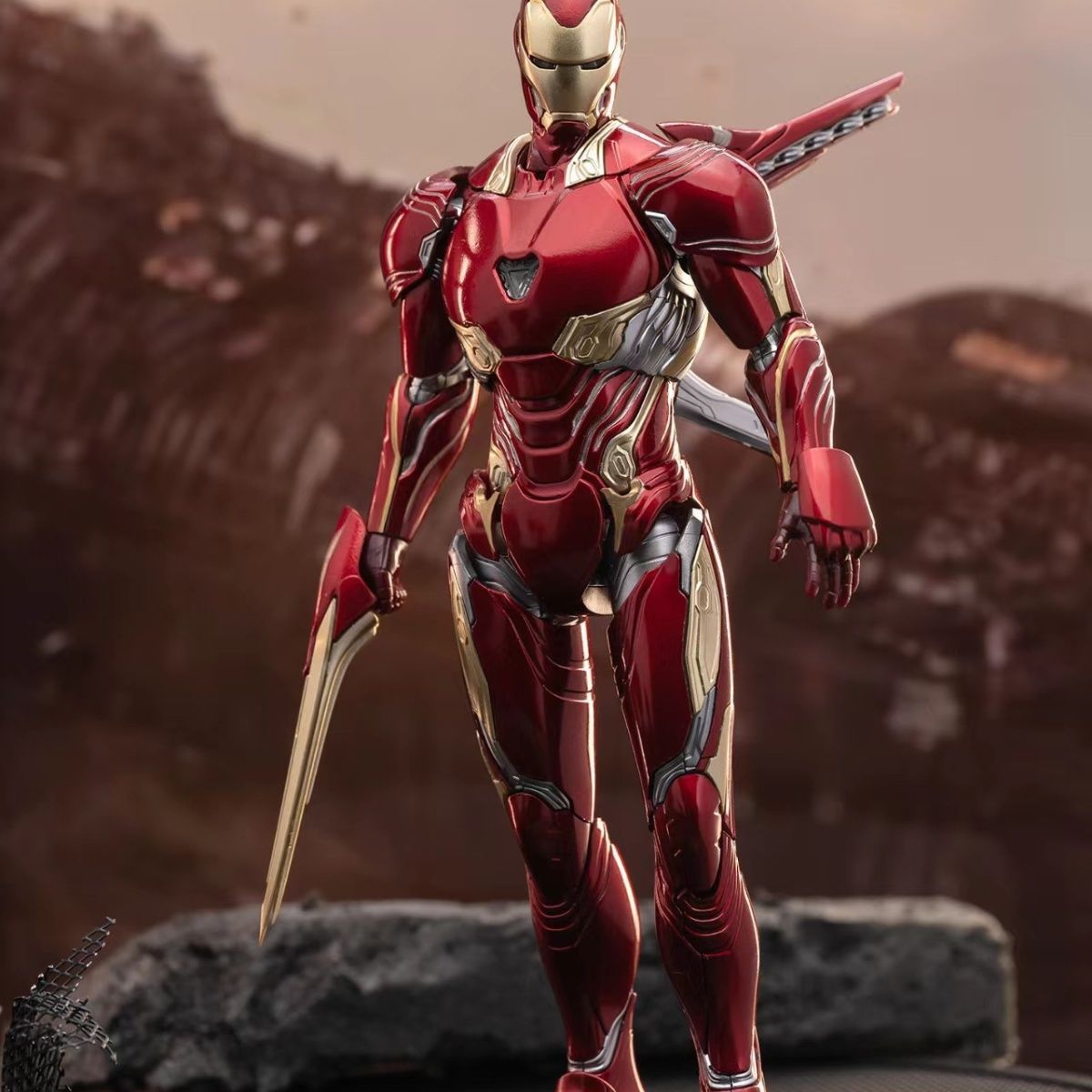 Figur Iron Man Mk85 Mk50 Model - Model Kit Iron Man Mark 50 ulasan dan harga