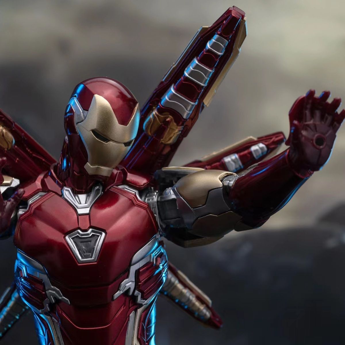 Figur Iron Man Mk85 Mk50 Model - Model Kit Iron Man Mark 50 ulasan dan harga