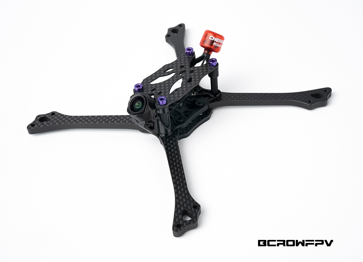 Kit Rangka Drone Balap BCROWFP - Model Kit Frame ulasan dan harga