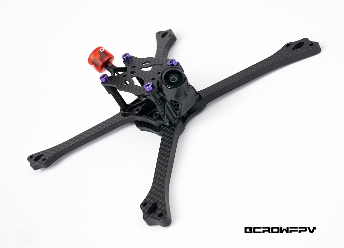 Kit Rangka Drone Balap BCROWFP - Model Kit Frame ulasan dan harga