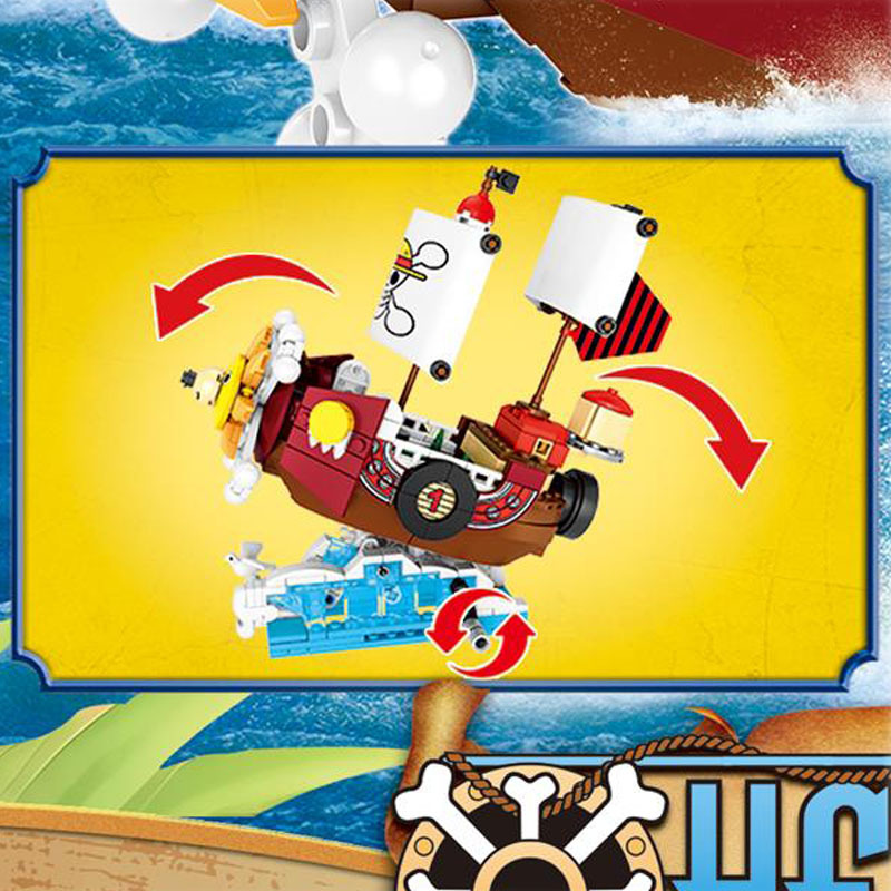 Kapal Bajak Laut One Piece Wan - Model Kit One Piece Ship ulasan dan harga