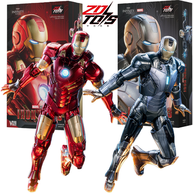 Mainan ZD Toys Iron Man Tony S - Model Kit Iron Man Mark 50 ulasan dan harga