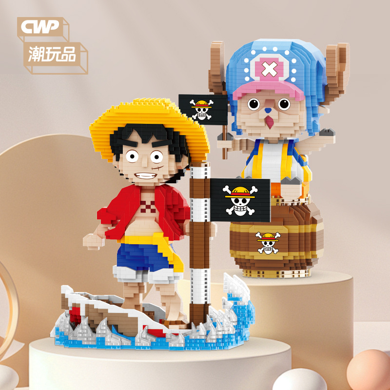 Blok Bangunan One Piece Seri L - Model Kit One Piece Ship ulasan dan harga