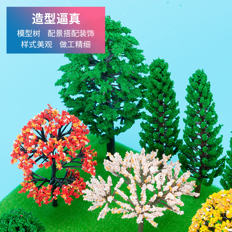 Pohon Model Skala HO Aksesoris - Model Kit Train ulasan dan harga