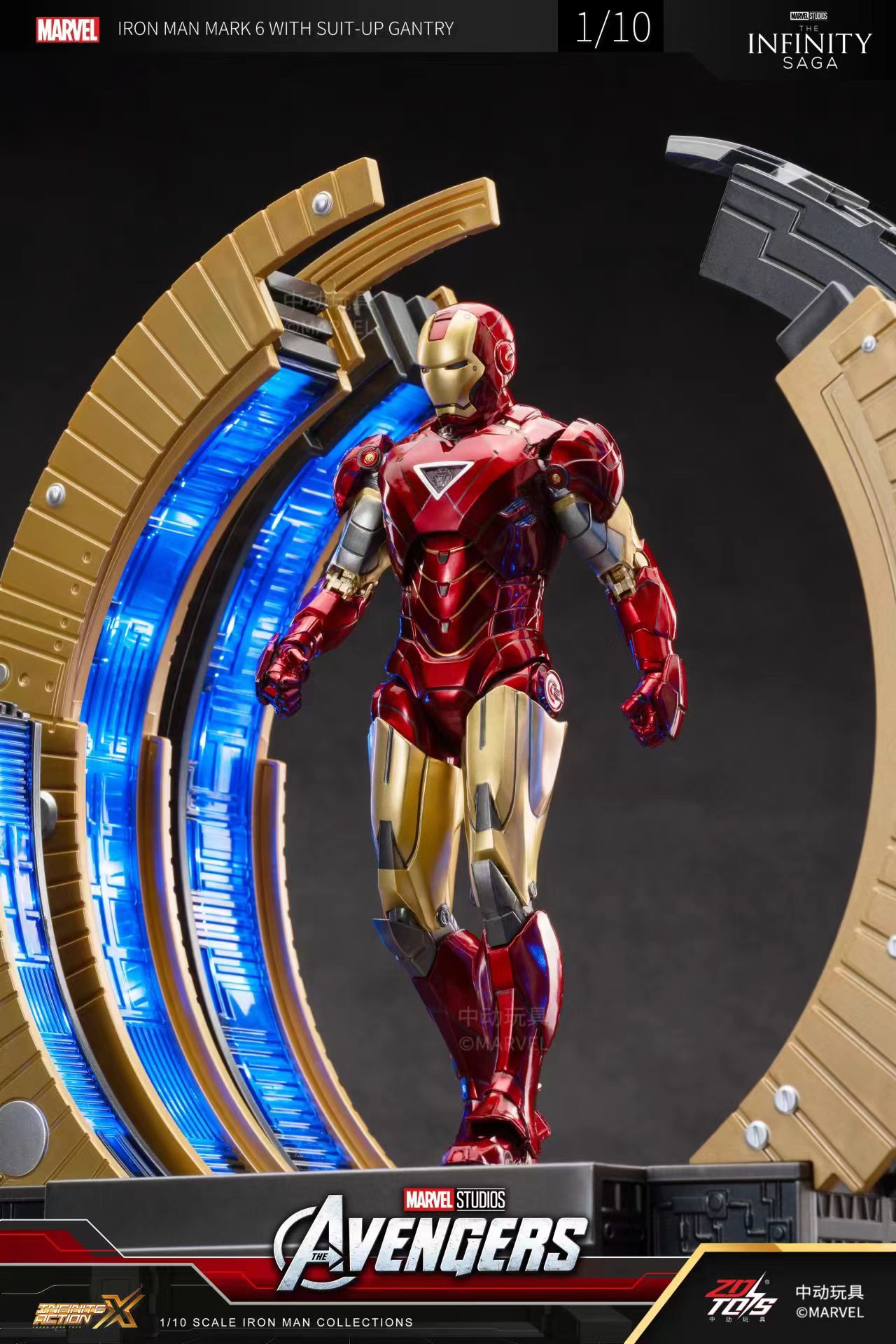 Mainan ZD Iron Man asli dengan - Model Kit Iron Man Mark 50 ulasan dan harga