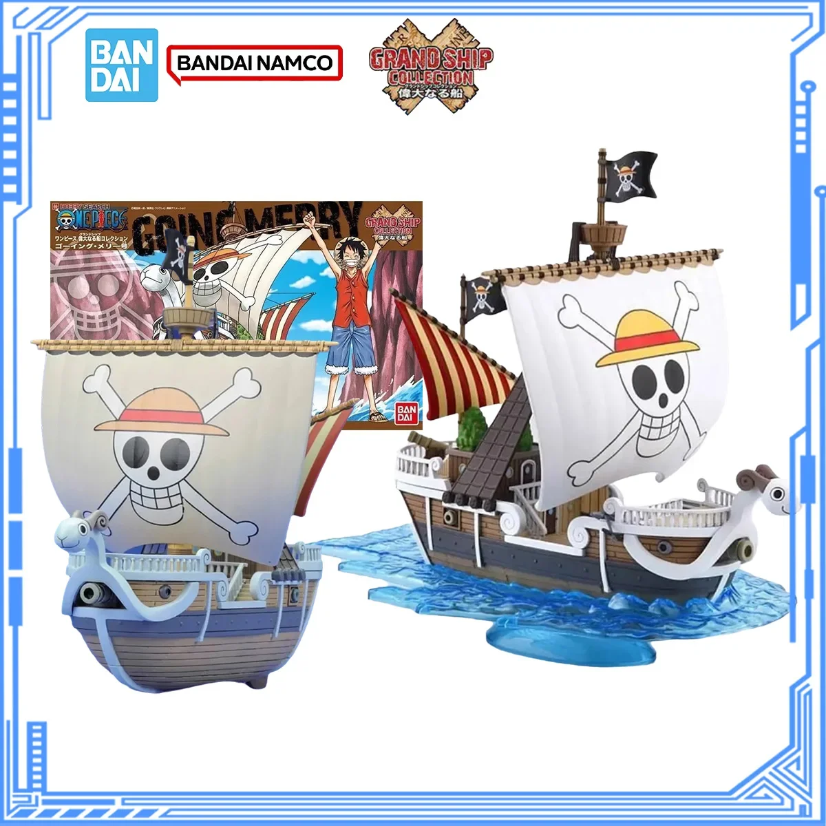 [Tersedia] Bandai Asli One Pie - Model Kit One Piece Ship ulasan dan harga